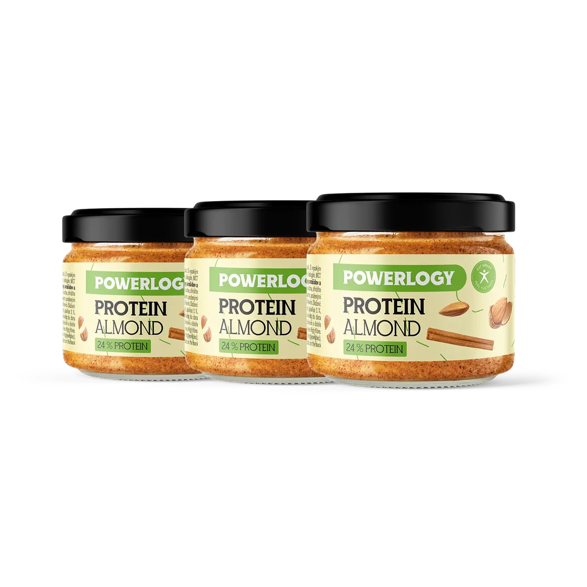 Powerlogy Protein Almond Cream 300 g 3 x