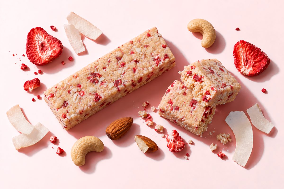 Powerlogy Upgraded Collagen Bar Strawberry & Coconut