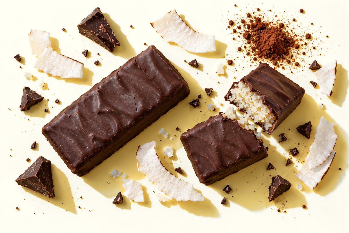 Powerlogy Upgraded Collagen Bar Dark Chocolate