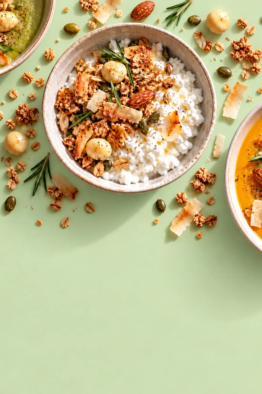 Slaná keto granola