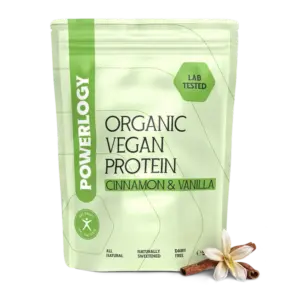 Powerlogy Organic Vegan Protein Cinnamon & Vanilla 500 g