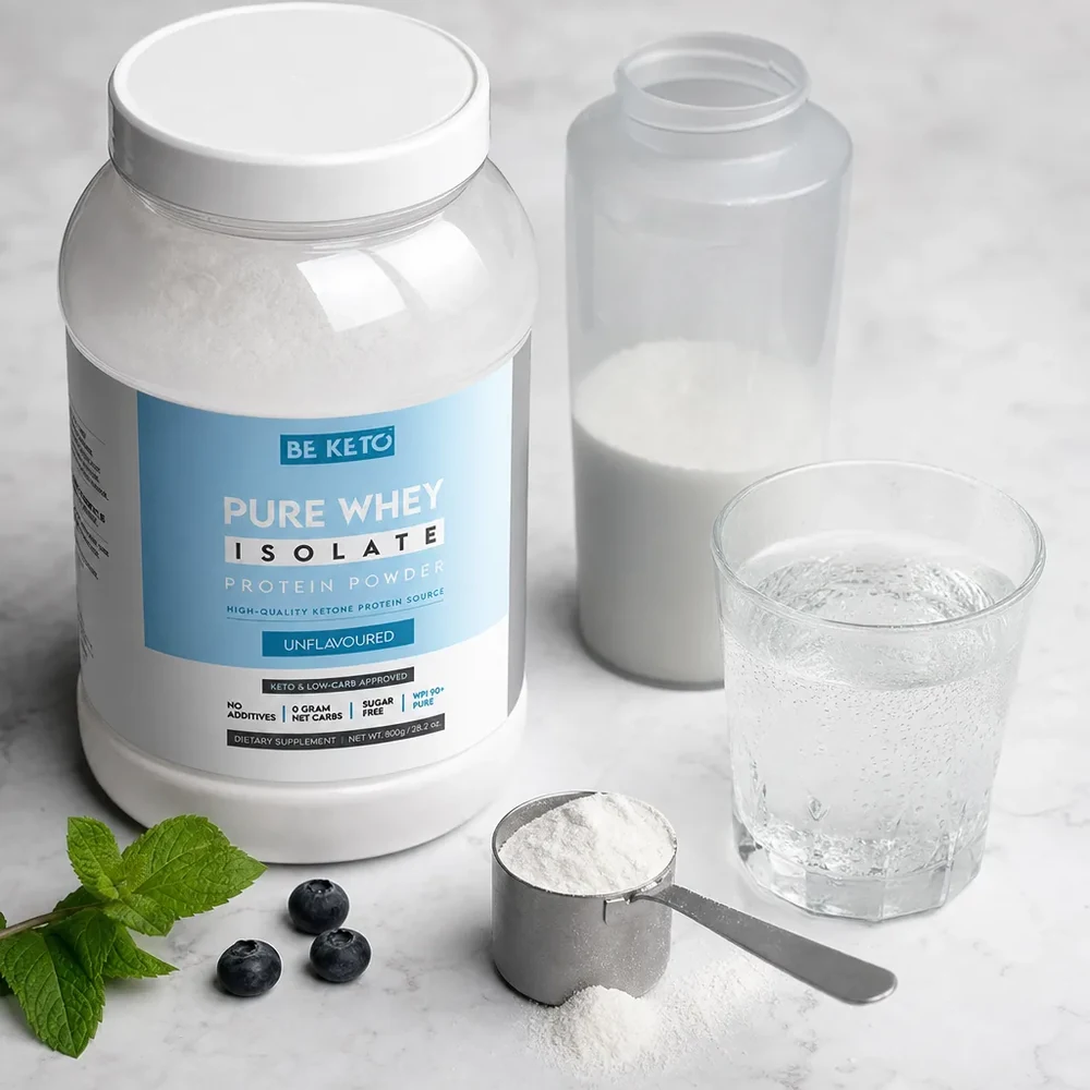 BeKeto Pure Whey Isolate Unflavoured 800 g