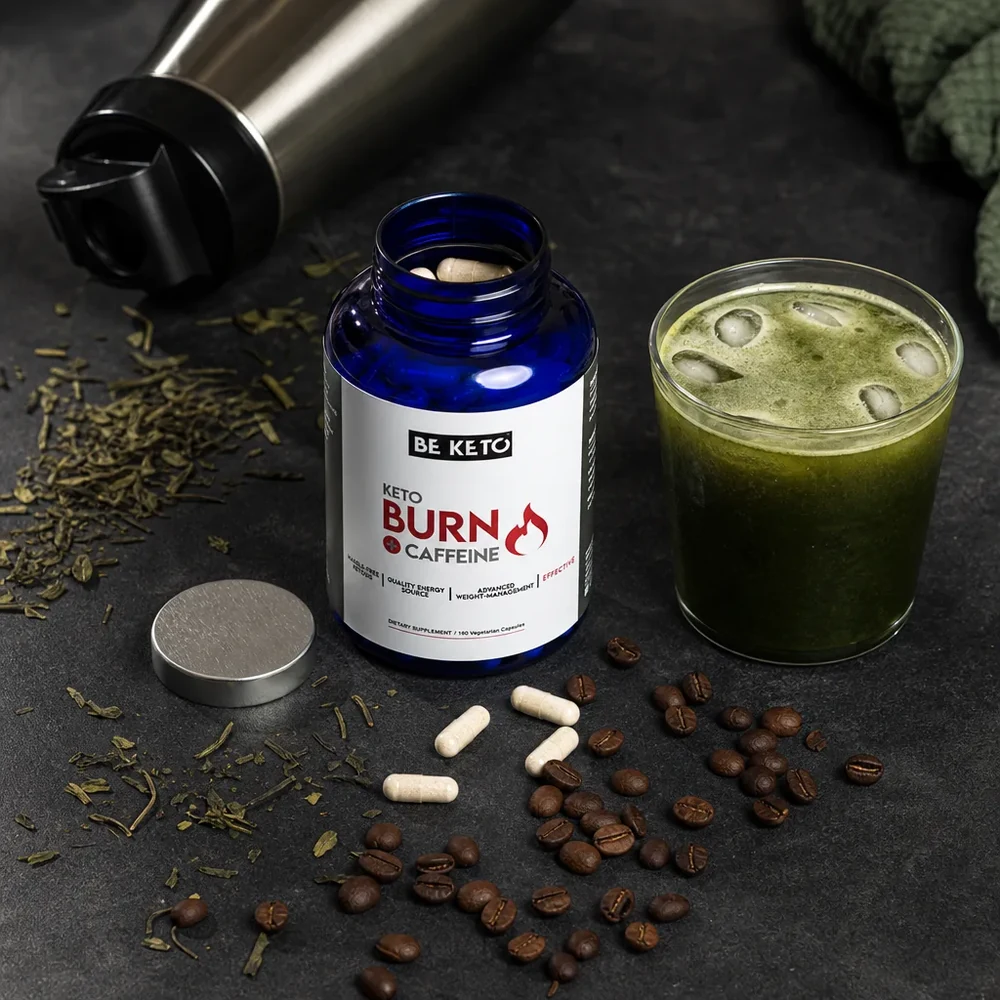 BeKeto Keto Burn + Caffeine 180 kapsúl