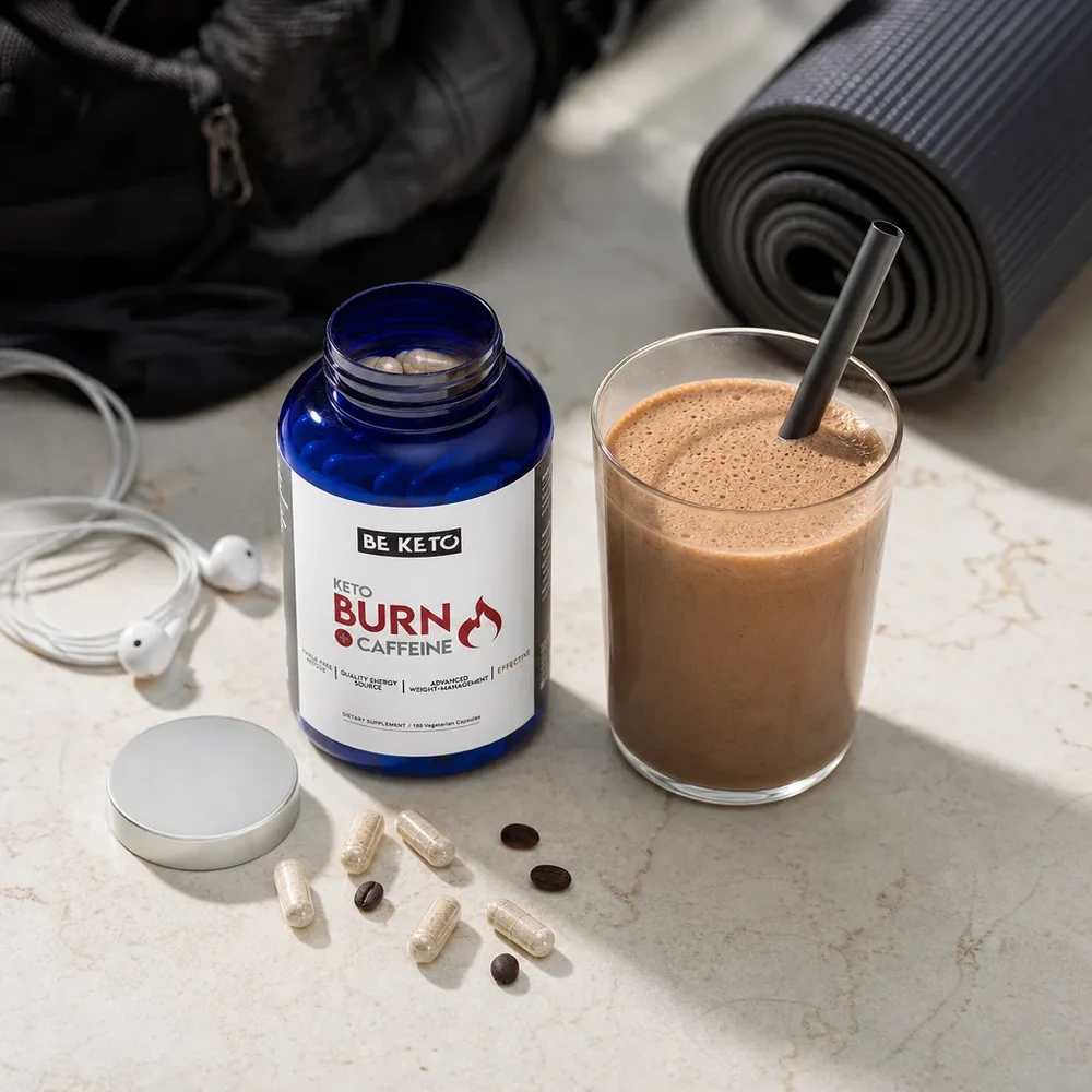 BeKeto Keto Burn + Caffeine 180 kapsúl