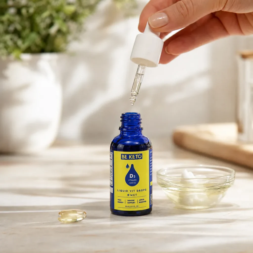 BeKeto Vitamin D3 5000 IU + MCT Drops 30 ml