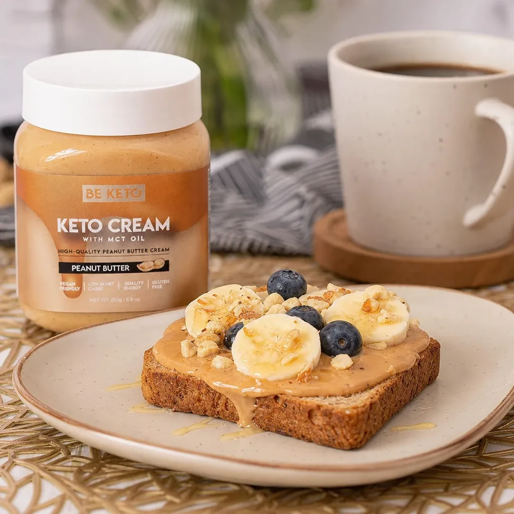 BeKeto Keto Cream Peanut Butter 250 g