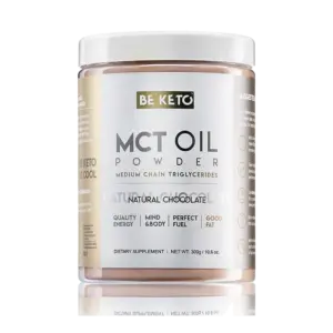 BeKeto MCT Oil Powder Natural Chocolate 300 g