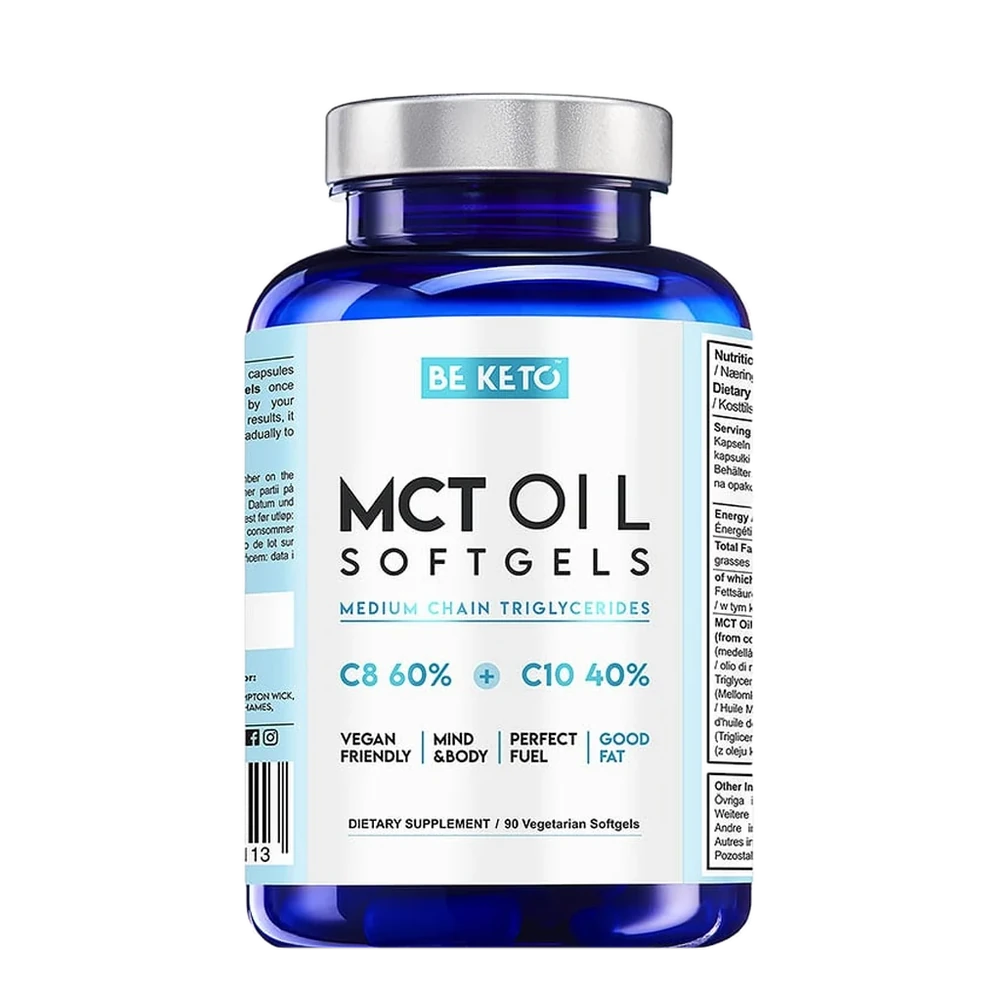 BeKeto MCT Oil C8 + C10 90 kapsúl