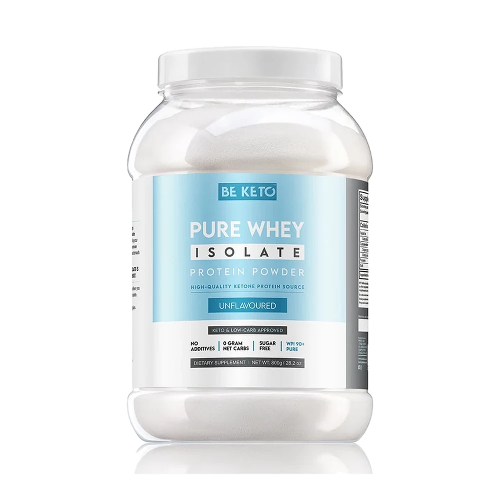BeKeto Pure Whey Isolate Unflavoured 800 g