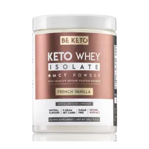 BeKeto Keto Whey Isolate + MCT French Vanilla 300 g