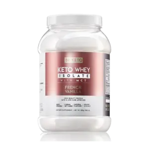 BeKeto Keto Whey Isolate + MCT French Vanilla 800 g