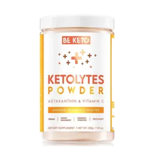 BeKeto Keto Electrolytes Sunshine Orange 200 g