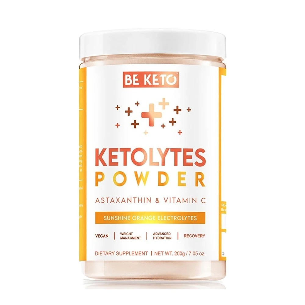 BeKeto Keto Electrolytes Sunshine Orange 200 g