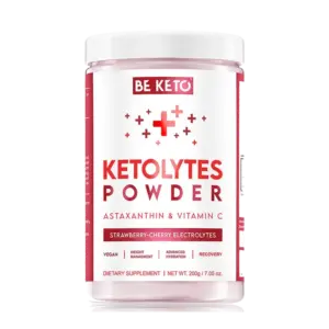 BeKeto Keto Electrolytes Strawberry-Cherry 200 g