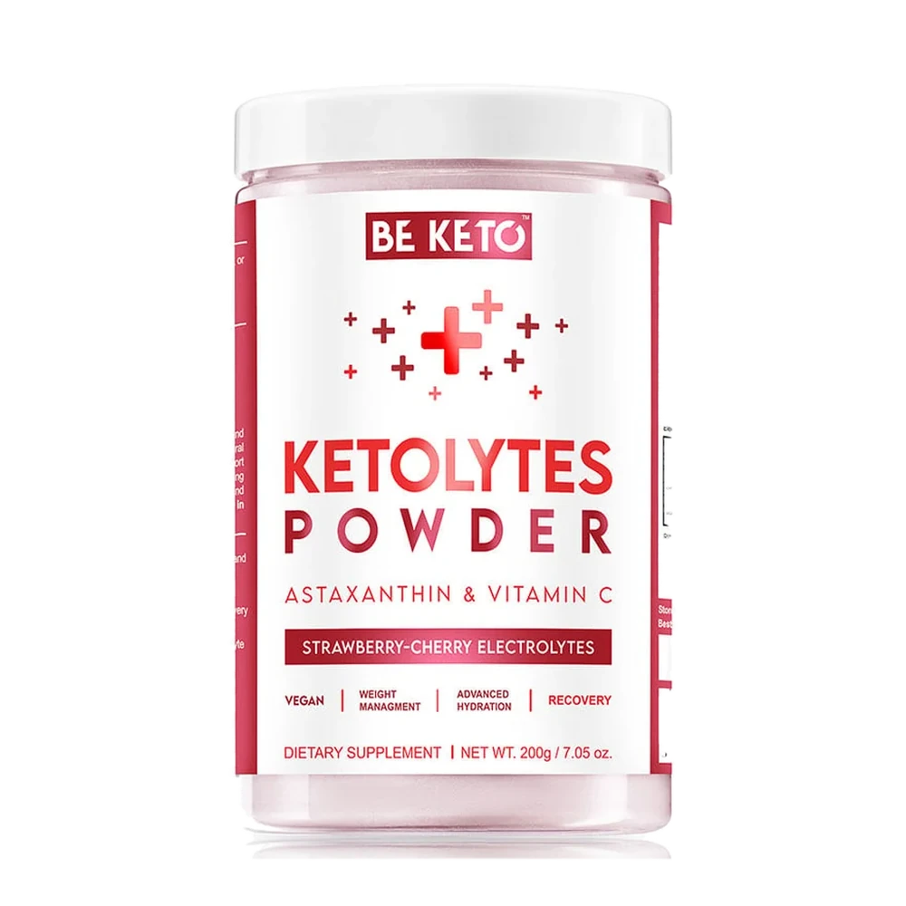 BeKeto Keto Electrolytes Strawberry-Cherry 200 g
