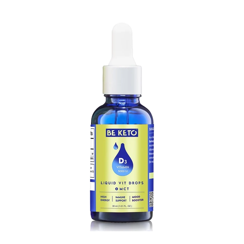 BeKeto Vitamin D3 5000 IU + MCT Drops 30 ml
