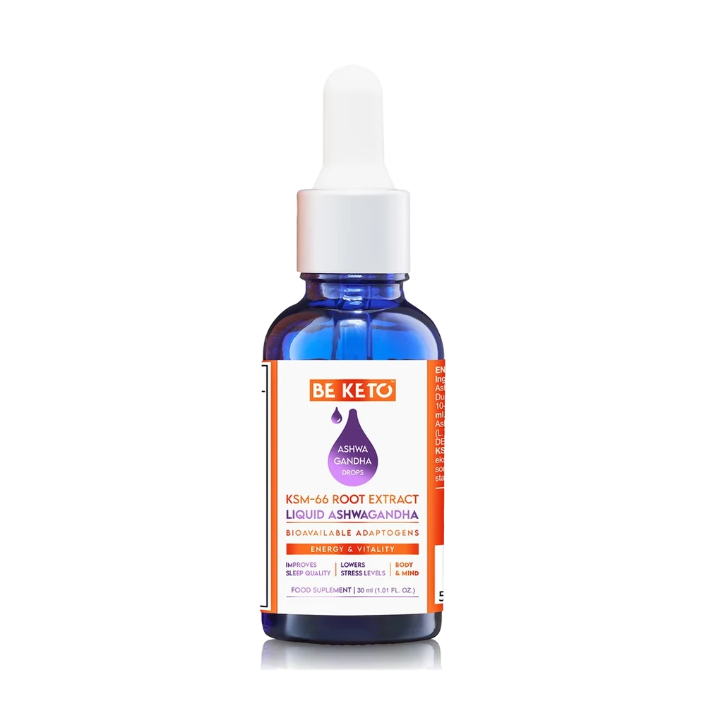 BeKeto Ashwagandha KSM-66 Drops 30 ml