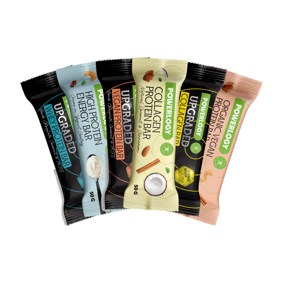 Powerlogy Proteínové Tyčinky Pack