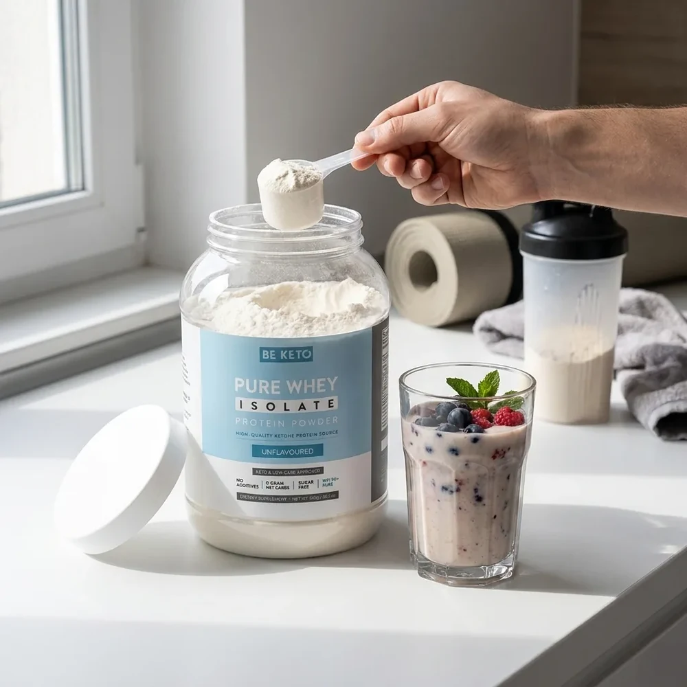 BeKeto Pure Whey Isolate Unflavoured 800 g