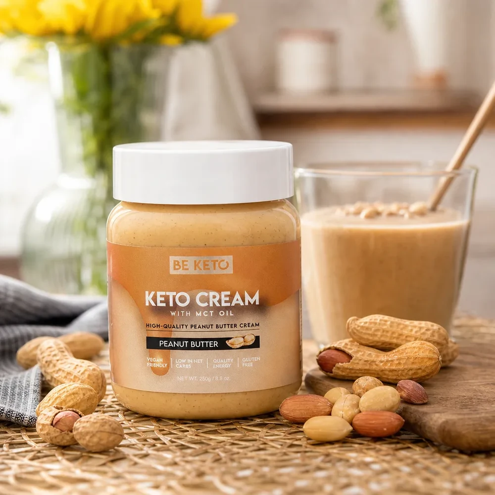 BeKeto Keto Cream Peanut Butter 250 g