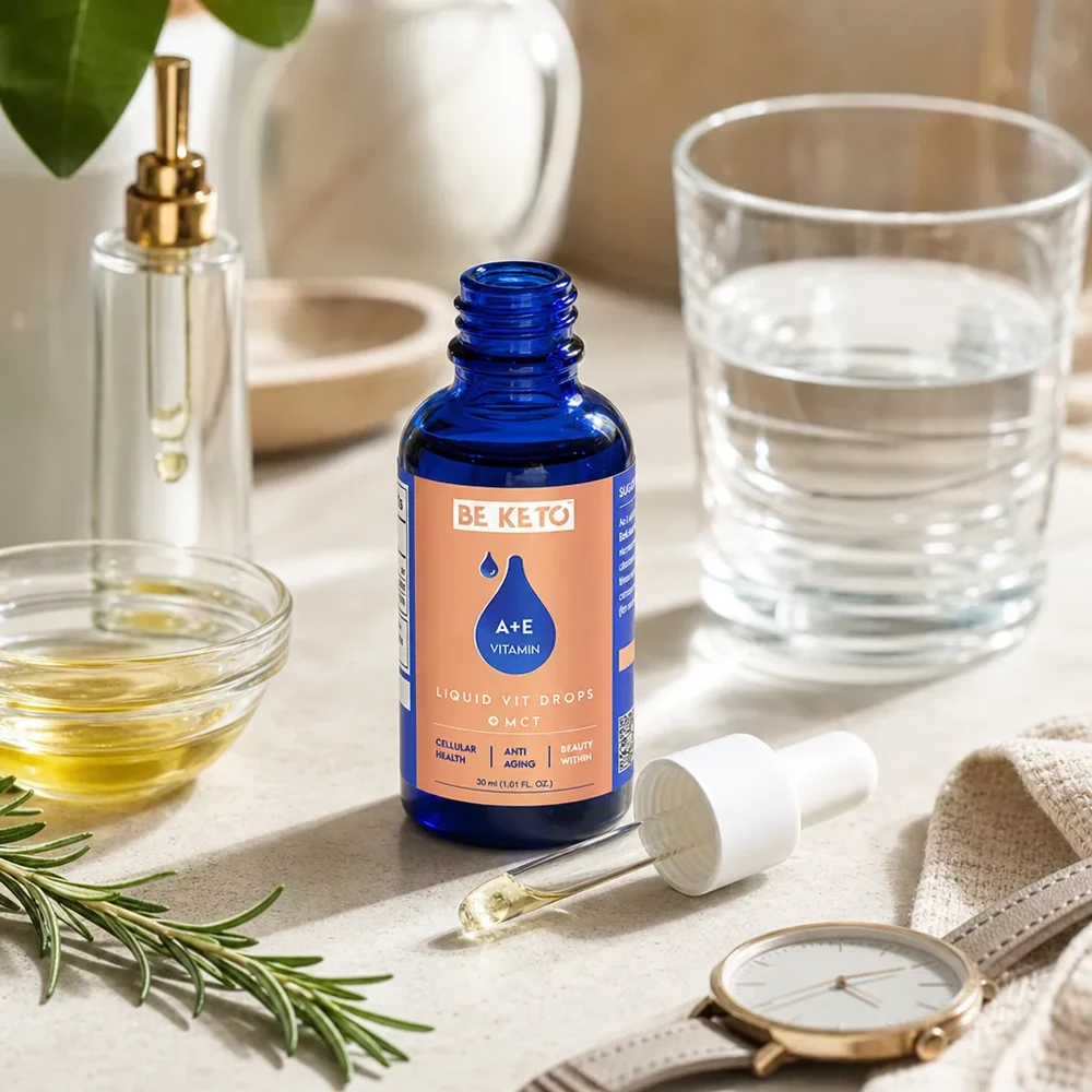 BeKeto Vitamin A + E + MCT Drops 30 ml