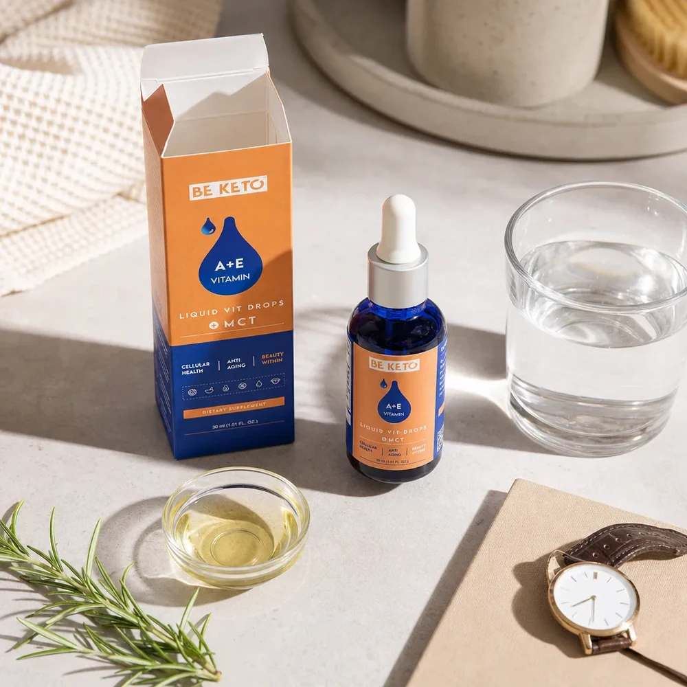 BeKeto Vitamin A + E + MCT Drops 30 ml