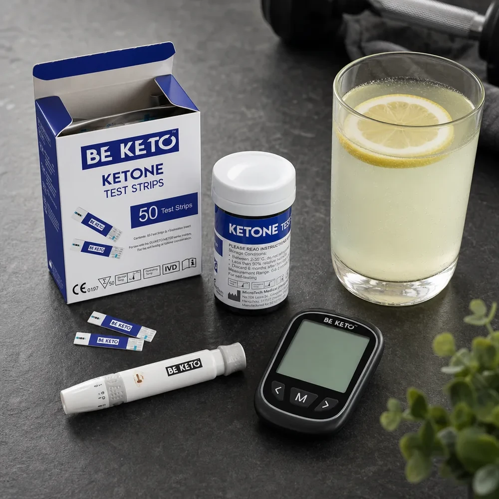 BeKeto GluKeto Meter paski ketonowe 50 szt.