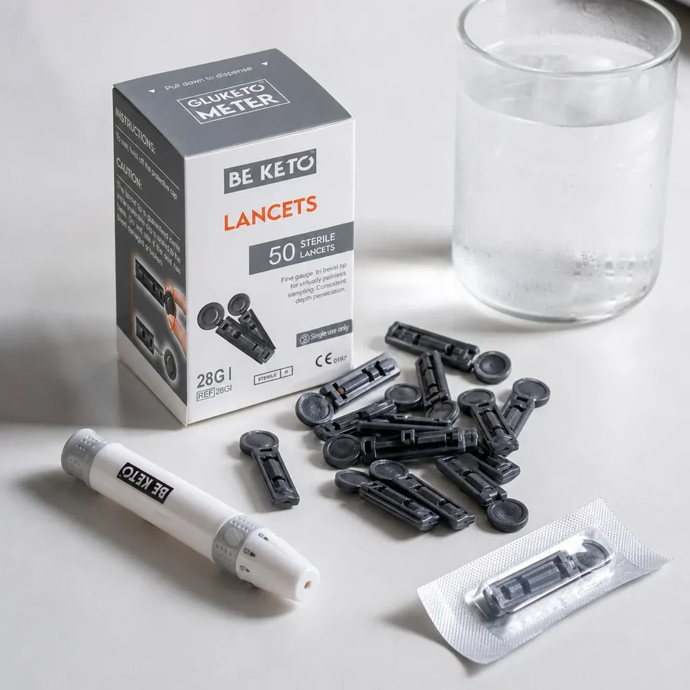 BeKeto GluKeto Meter sterylne lancety 50 szt.