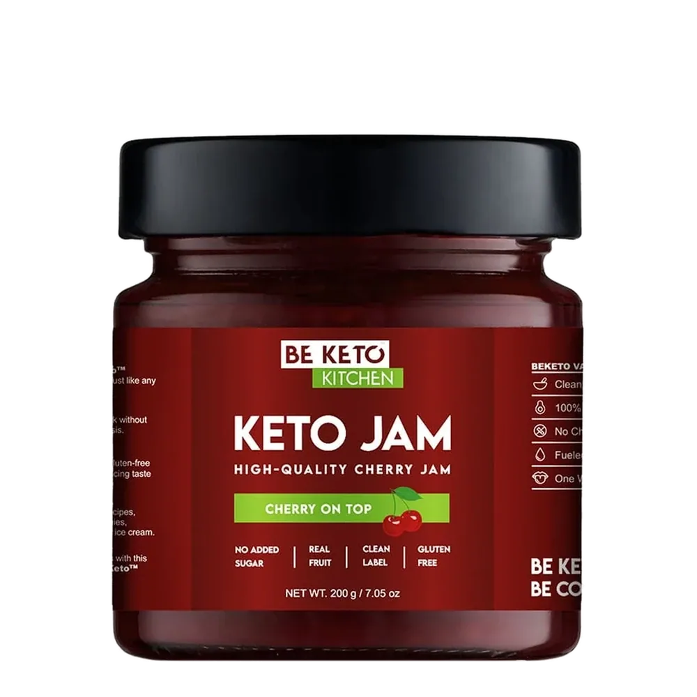 BeKeto Keto Jam Cherry on Top 200 g