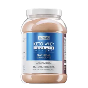 BeKeto Keto Whey Isolate + MCT Natural Chocolate 800 g