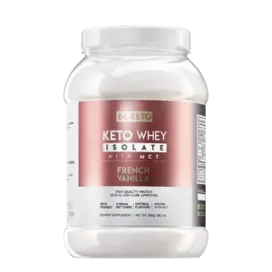 BeKeto Keto Whey Isolate + MCT French Vanilla 800 g