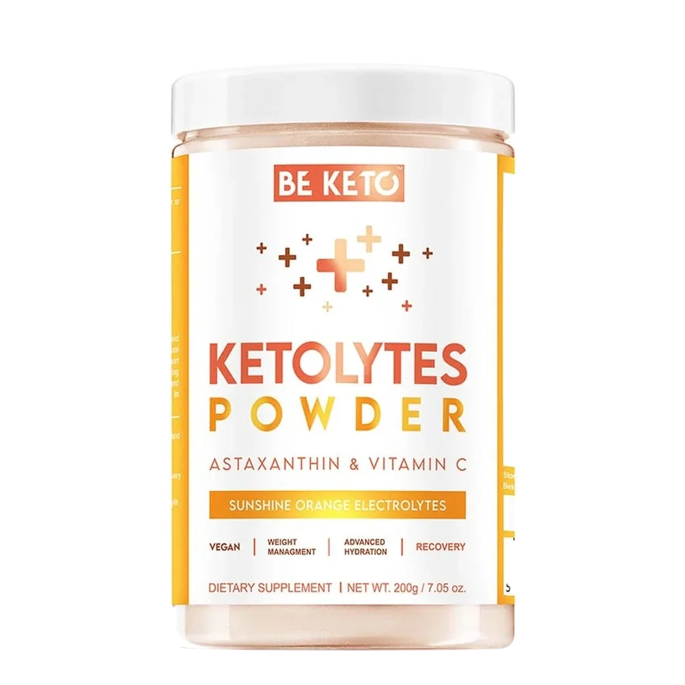 BeKeto Keto Electrolytes Sunshine Orange 200 g