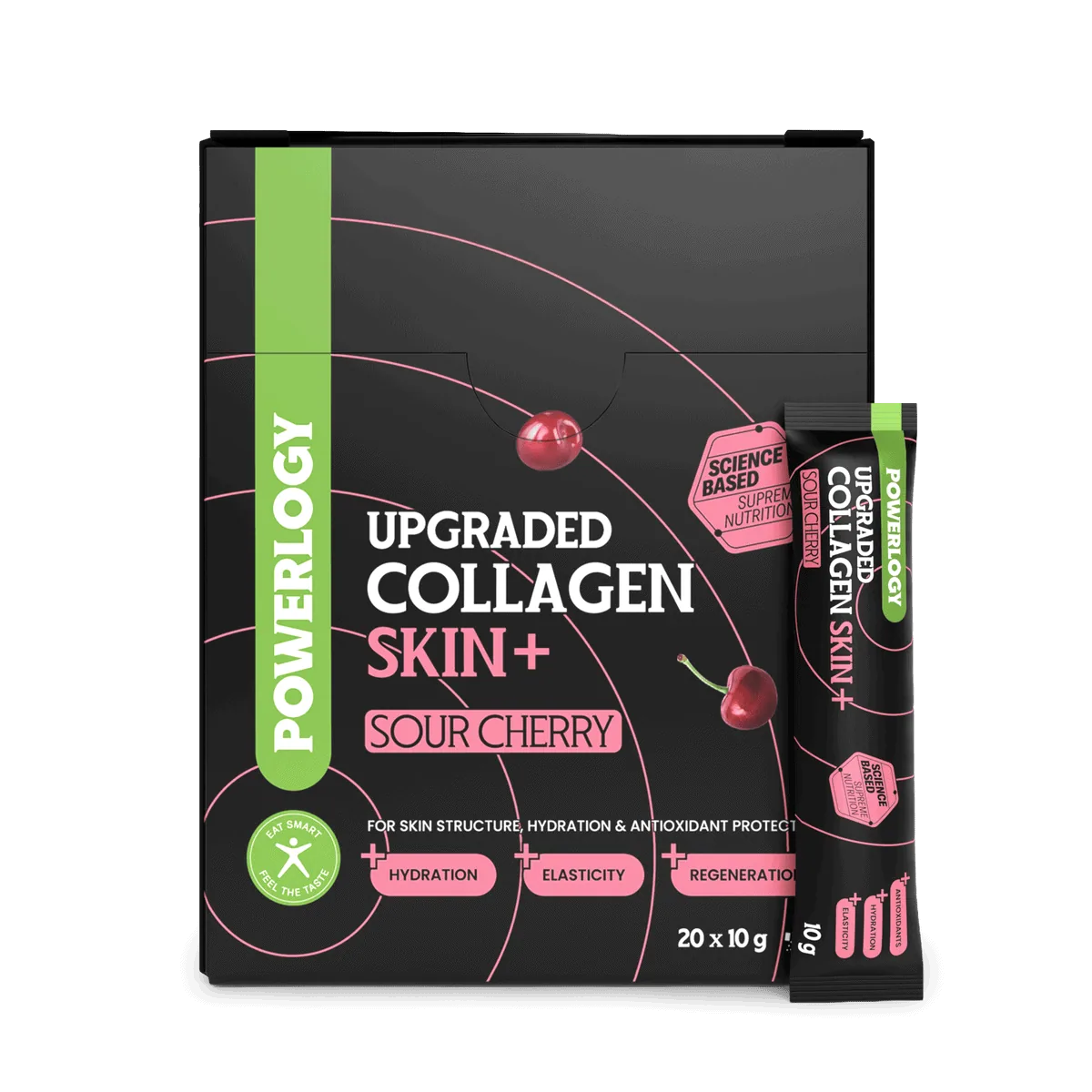 Powerlogy Upgraded Collagen Skin+ 20 x 10 g