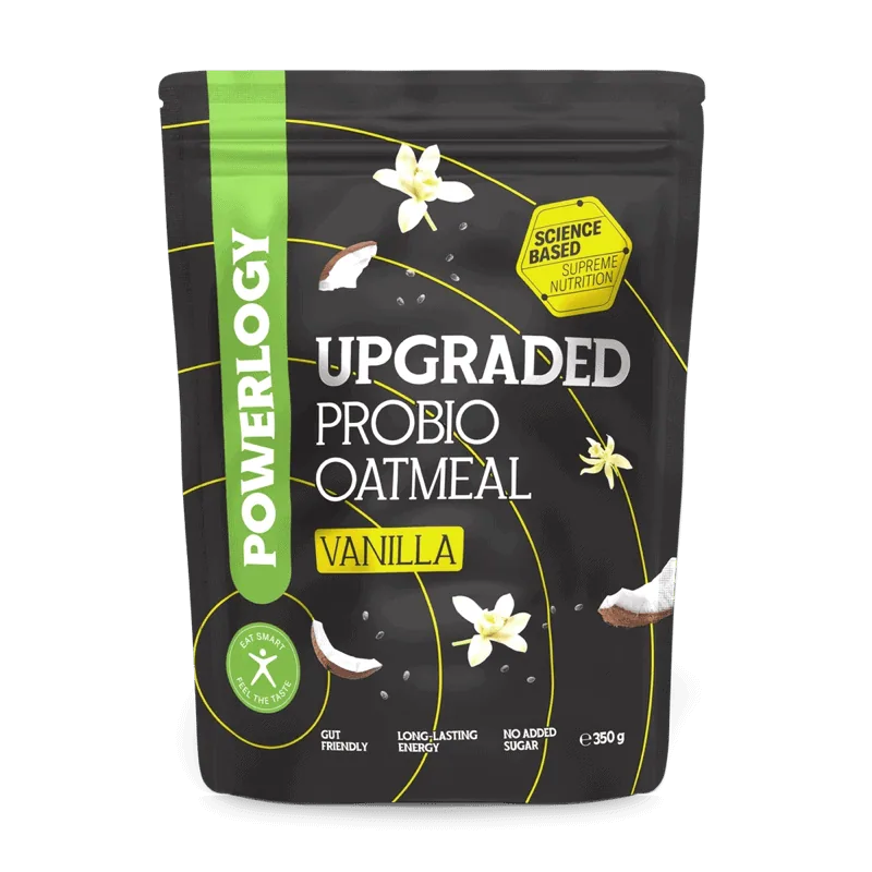 Powerlogy Upgraded Probio Oatmeal Vanilla 350 g