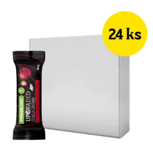 Powerlogy Upgraded Collagen Bar Strawberry 24 x 50 g