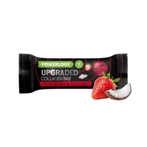 Powerlogy Upgraded Collagen Bar Strawberry 50 g