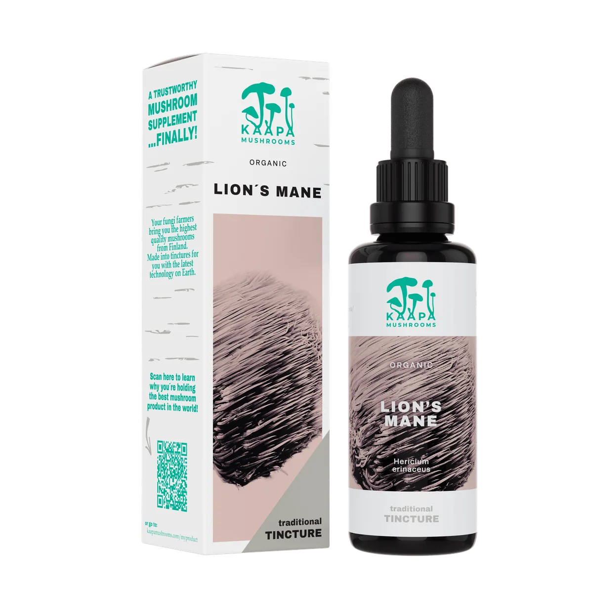 Kaapa Organic Mushrooms Lions Mane 50 ml