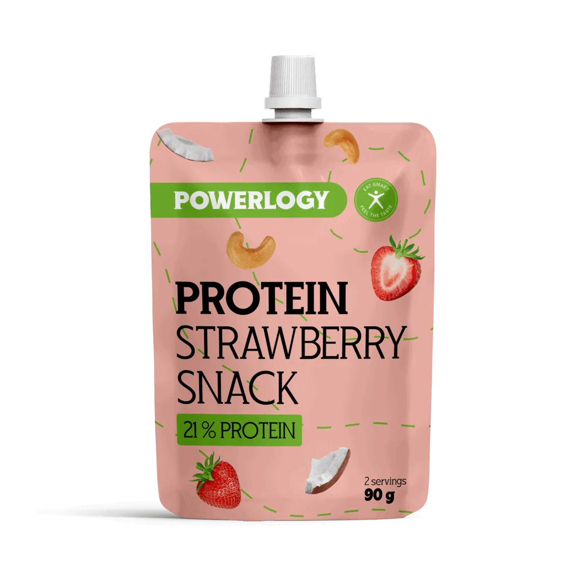Powerlogy Protein Strawberry Snack 90 g