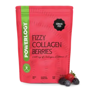Powerlogy Fizzy Collagen Berries 300 g