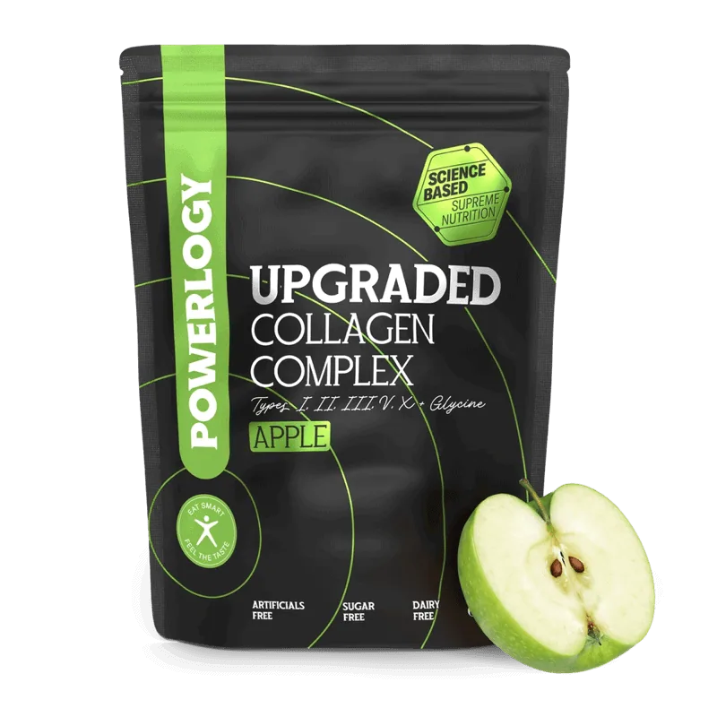 Powerlogy Upgraded Collagen Complex Apple 300 g