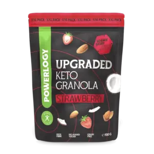 Powerlogy Upgraded Keto Granola Strawberry 700 g