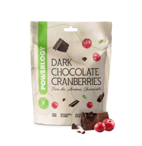 Powerlogy Dark Chocolate Cranberries 100 g