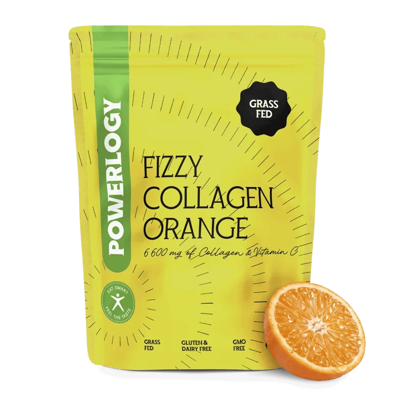 Powerlogy Fizzy Collagen Orange 300 g