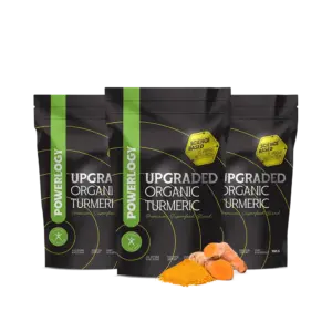 Powerlogy Upgraded Organic Turmeric 3 x 300 g
