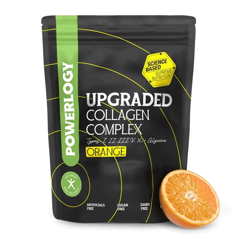 Powerlogy Upgraded Collagen Complex Orange 300 g