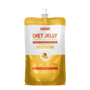 BeKeto Konjac Diet Jelly Tropical Mango 5 × 150 g