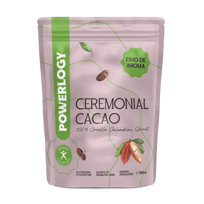 Powerlogy Organic Ceremonial Cacao 3 x 300 g