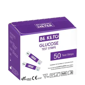 BeKeto GluKeto Meter paski glukozowe 50 szt.