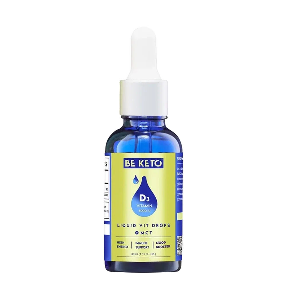 BeKeto Vitamin D3 5000 IU + MCT Drops 30 ml