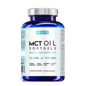 BeKeto MCT Oil C8 + C10 90 kapsułek